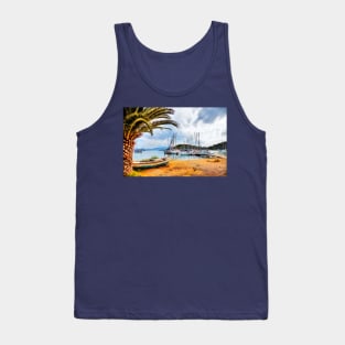 Lefkas Boats And Yachts Harbor Tank Top